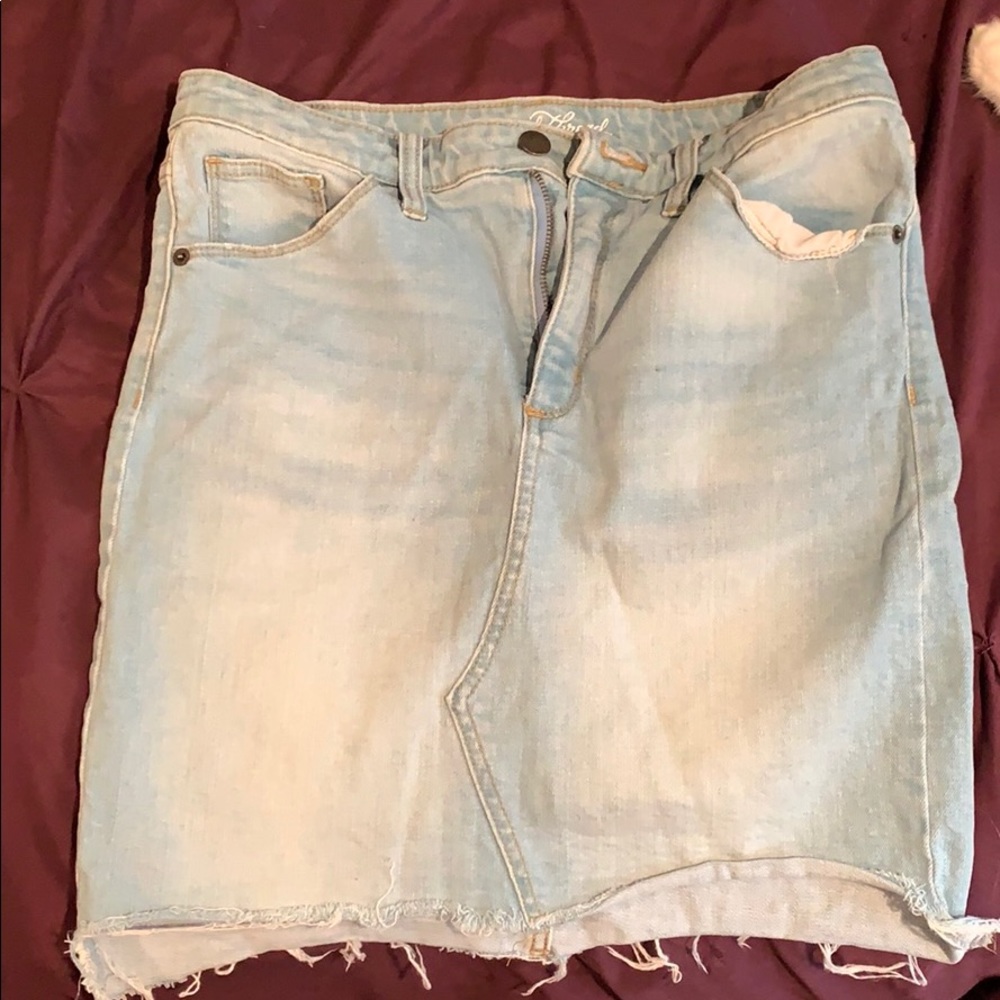 cute jean skirt